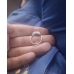 Prsten v bílém zlatě s diamanty AUBAZAR0638