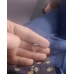 Prsten v bílém zlatě s diamanty AUBAZAR0638