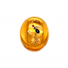 Starožitná zlatá brož AUBAZAR0616