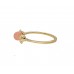 Zlatý dámský masivní prsten s kuličkami AUBAZAR0051 - ruční práce