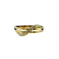 Decentní bazarový prsten s rytinou AUBAZAR0429