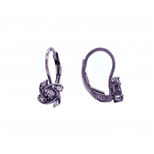 Dámské zlaté náušnice větrníky AU2029 Dámské zlaté náušnice větrníky AU2029