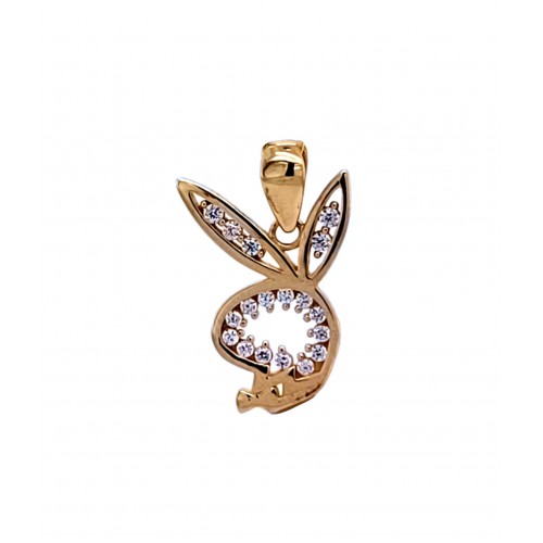 Elegantní zlatý přívěsek zajíček AU2089 Elegantní zlatý přívěsek zajíček AU2089