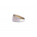 Zlatý masivní prsten bez kamenů AU0958 - celozlatý