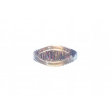 Dámský decentní celozlatý prsten AU1263 - žluté zlato