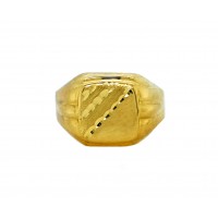 Pánský zlatý prsten AU1747