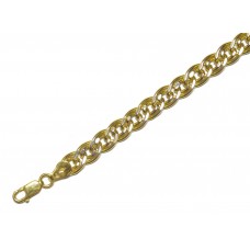 Zlatý masivní řetízek - řetěz Rombo AU0847 - dutý (21,43 gr, 585)